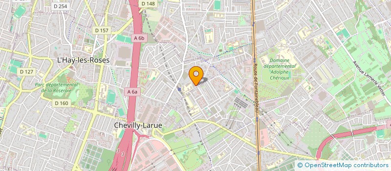 localisation de l'entreprise MONSIEUR BRUNO GILLET  L'HAY-LES-ROSES