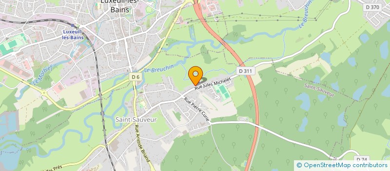 localisation de l'entreprise MONSIEUR BRUNO GIMENO  SAINT-SAUVEUR