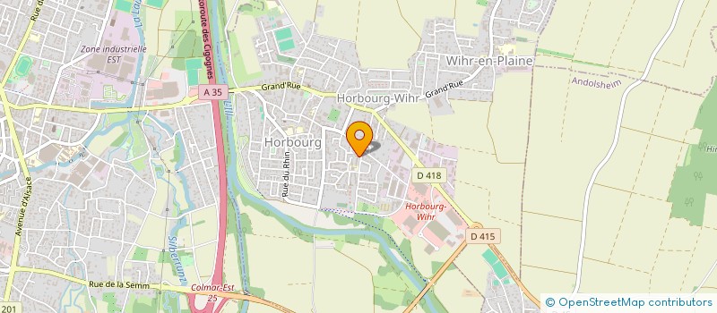 localisation de l'entreprise MONSIEUR BRUNO GIMENO  HORBOURG-WIHR