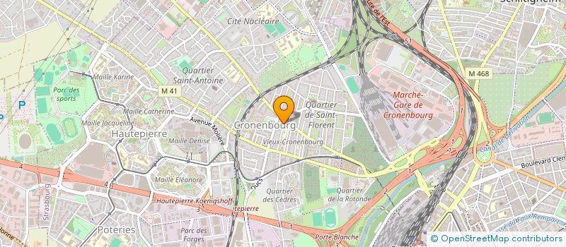 localisation de l'entreprise MONSIEUR BRUNO GIORDANO à STRASBOURG