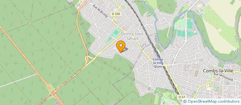 localisation de l'entreprise MONSIEUR BRUNO GIORGIO COSTA à QUINCY-SOUS-SENART