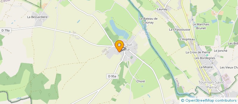 localisation de l'entreprise MONSIEUR BRUNO GIRAUD à NEONS-SUR-CREUSE