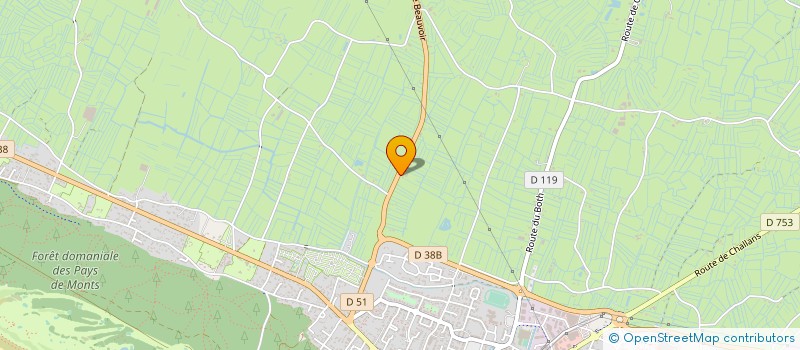 localisation de l'entreprise MONSIEUR BRUNO GIRAUDET  SAINT-JEAN-DE-MONTS