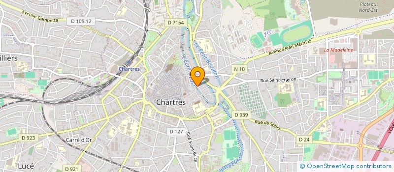 localisation de l'entreprise MONSIEUR BRUNO GIROUX à CHARTRES