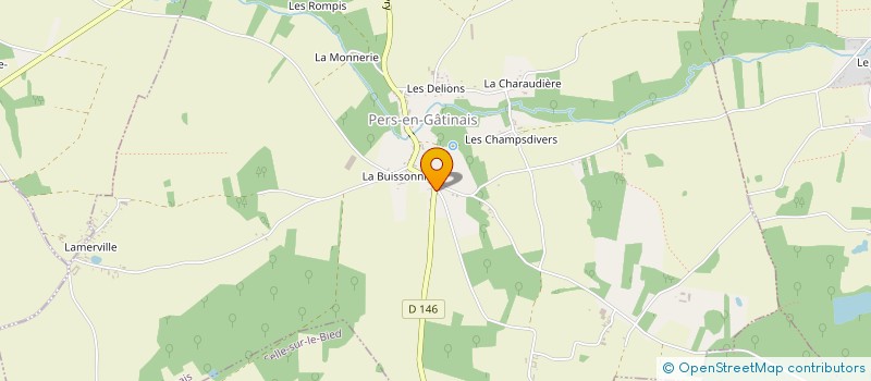 localisation de l'entreprise MONSIEUR BRUNO GLON à PERS-EN-GATINAIS