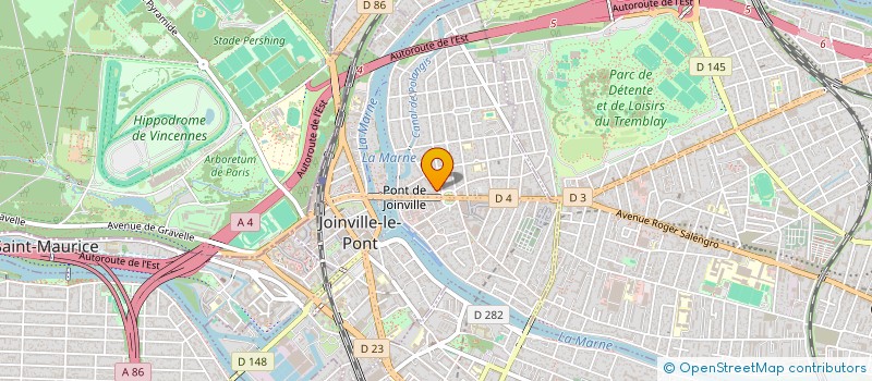 localisation de l'entreprise MONSIEUR BRUNO GLOREL  JOINVILLE-LE-PONT