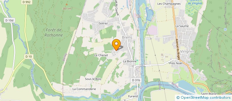 localisation de l'entreprise MONSIEUR BRUNO GOGUET  BRENS