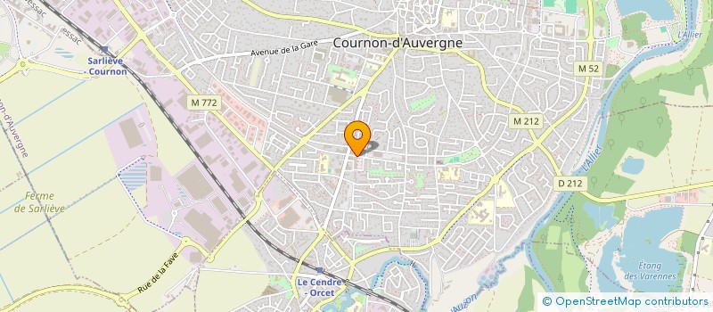 localisation de l'entreprise MONSIEUR BRUNO GOIDLIPPE à COURNON-D'AUVERGNE