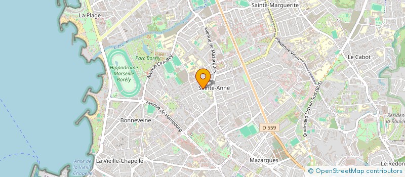 localisation de l'entreprise MONSIEUR BRUNO GOLAY  MARSEILLE