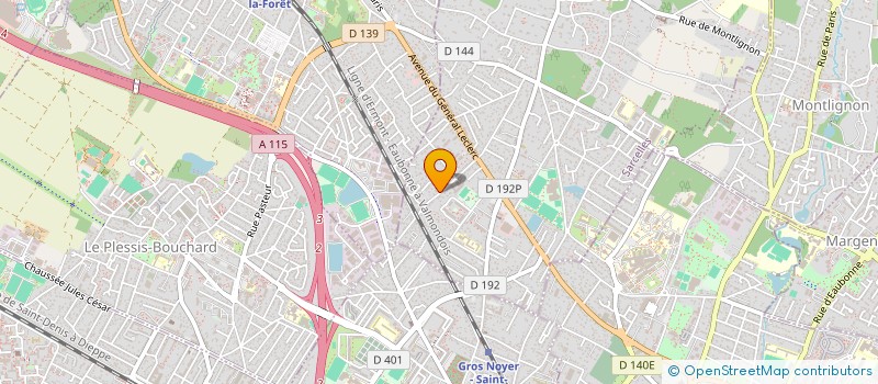 localisation de l'entreprise MONSIEUR BRUNO GOLDEMBERG à SAINT-PRIX