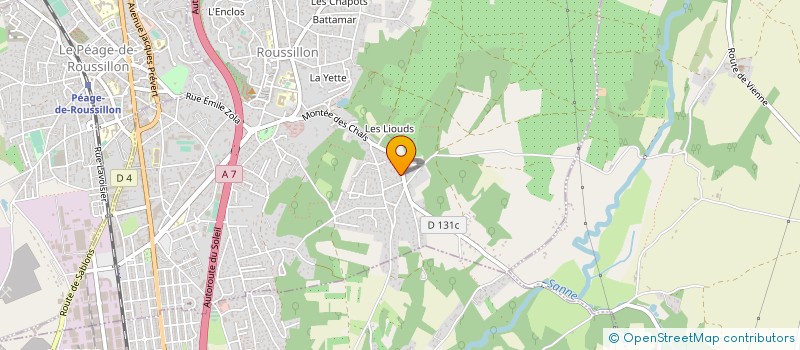 localisation de l'entreprise MONSIEUR BRUNO GOMES MARIZ à ROUSSILLON