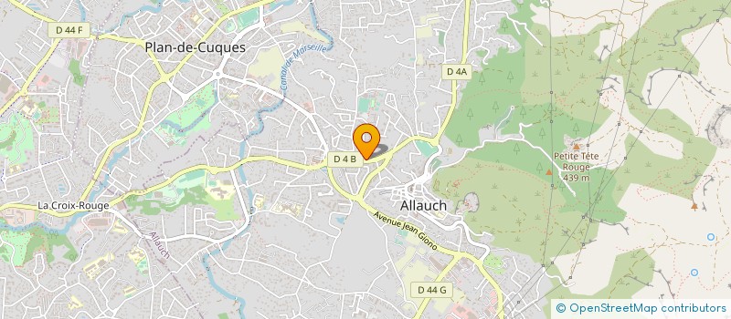 localisation de l'entreprise MONSIEUR BRUNO GOMEZ  ALLAUCH