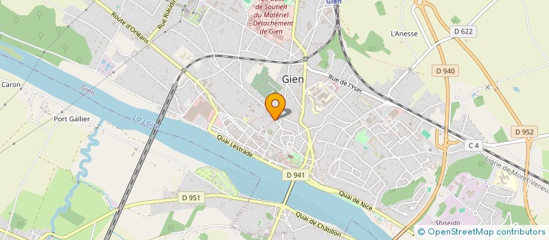 localisation de l'entreprise MONSIEUR BRUNO GONCALVES à GIEN