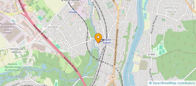 localisation de l'entreprise MONSIEUR BRUNO GONCALVES à CORBEIL-ESSONNES