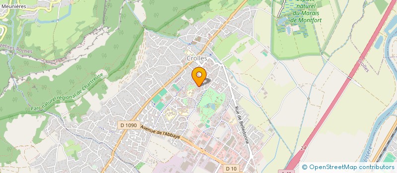 localisation de l'entreprise MONSIEUR BRUNO GONCALVES ALVES  CROLLES