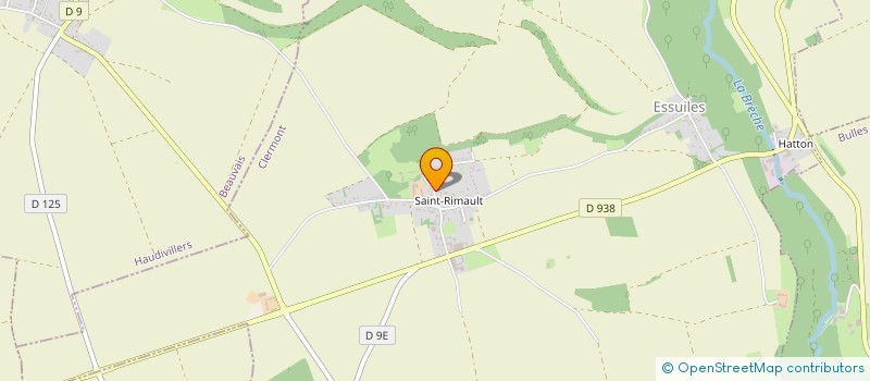 localisation de l'entreprise MONSIEUR BRUNO GOSSENT  ESSUILES