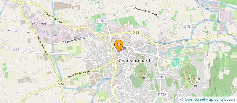 localisation de l'entreprise MONSIEUR BRUNO GOUBET à CHATEAURENARD
