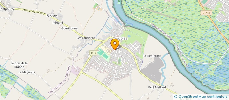 localisation de l'entreprise MONSIEUR BRUNO GOUGNARD  MOEZE