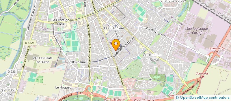 localisation de l'entreprise MONSIEUR BRUNO GOUMEAUX à CAEN