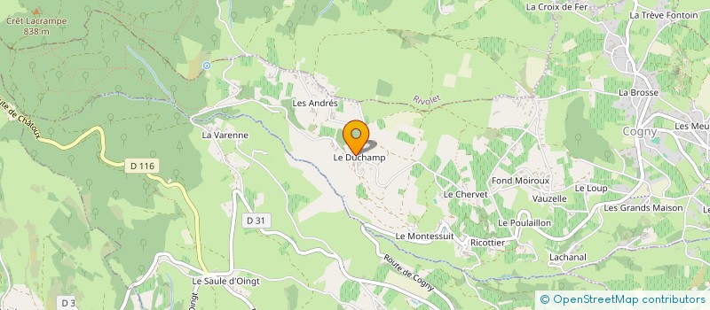 localisation de l'entreprise MONSIEUR BRUNO GOUTTENOIRE à PORTE-DES-PIERRES-DOREES