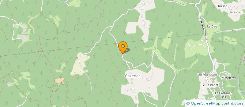 localisation de l'entreprise MONSIEUR BRUNO GOUYOU  BEYNAC-ET-CAZENAC