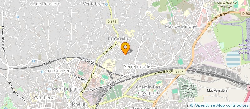 localisation de l'entreprise MONSIEUR BRUNO GRANADO  NIMES