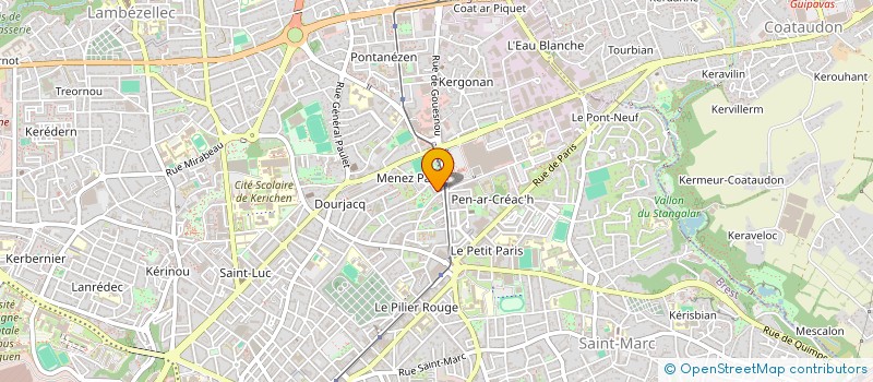 localisation de l'entreprise MONSIEUR BRUNO GRANNEC à BREST