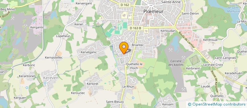 localisation de l'entreprise MONSIEUR BRUNO GRANTE à PLOEMEUR