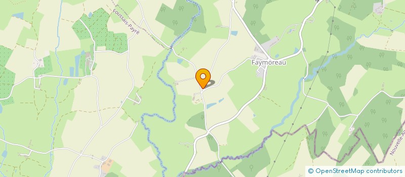 localisation de l'entreprise MONSIEUR BRUNO GRELIER  FAYMOREAU