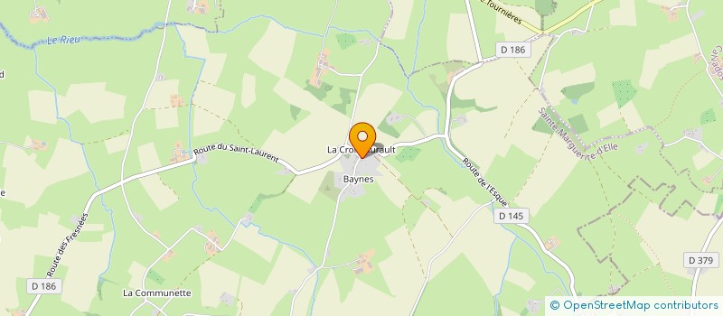 localisation de l'entreprise MONSIEUR BRUNO GRENECHE  SAINTE-MARGUERITE-D'ELLE