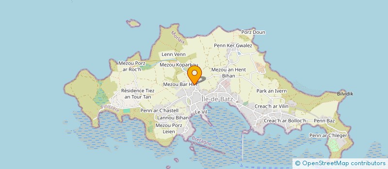 localisation de l'entreprise MONSIEUR BRUNO GREVAL  ILE-DE-BATZ