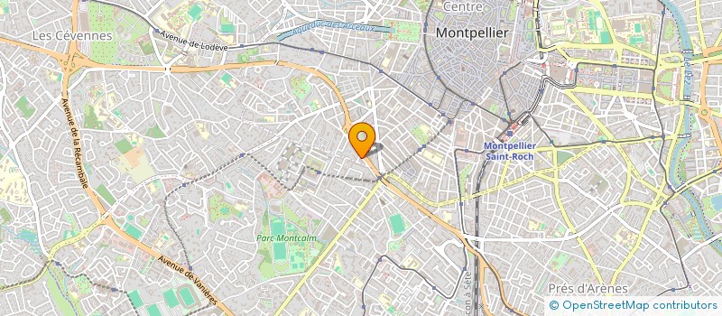 localisation de l'entreprise MONSIEUR BRUNO GRIGNON à MONTPELLIER
