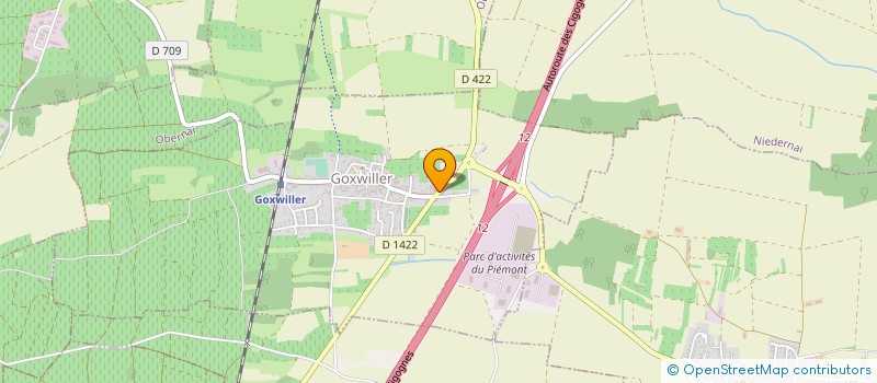 localisation de l'entreprise MONSIEUR BRUNO GRUCKER  GOXWILLER