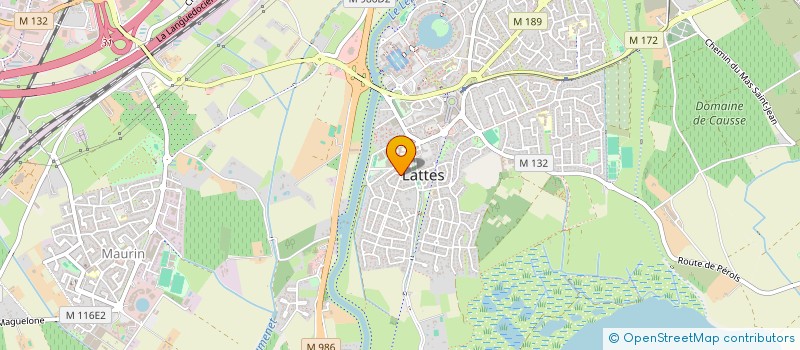 localisation de l'entreprise MONSIEUR BRUNO GUARINIELLO à LATTES