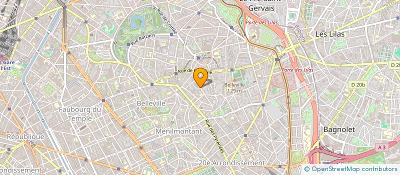 localisation de l'entreprise MONSIEUR BRUNO GUARNERA  PARIS