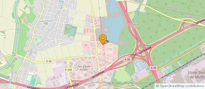 localisation de l'entreprise MONSIEUR BRUNO GUARRERA  SAUSHEIM