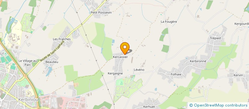 localisation de l'entreprise MONSIEUR BRUNO GUEHNNEUX à GUERANDE