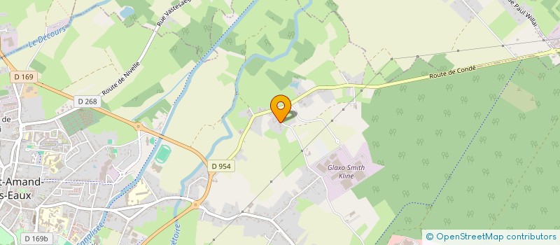 localisation de l'entreprise MONSIEUR BRUNO GUETTE  HUCQUELIERS