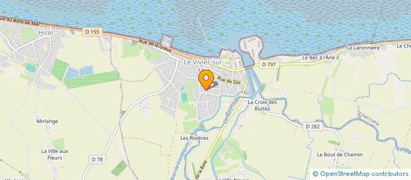 localisation de l'entreprise MONSIEUR BRUNO GUEVEL à CONCARNEAU