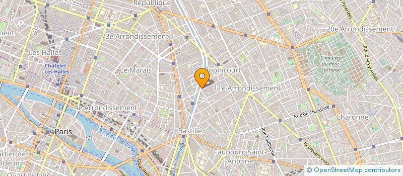 localisation de l'entreprise MONSIEUR BRUNO GUEZ  PARIS