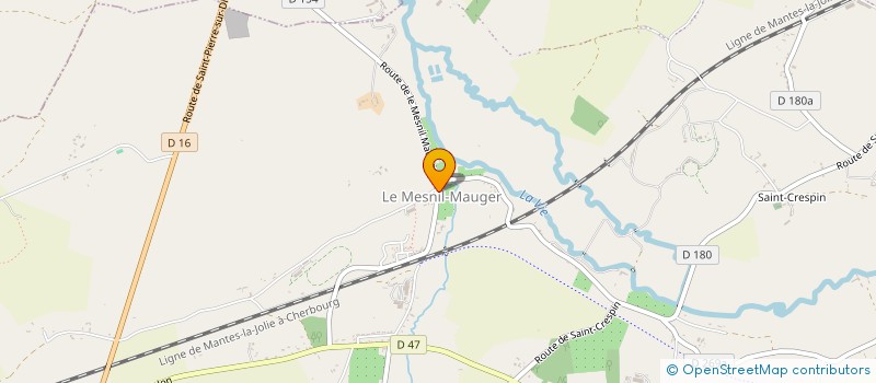 localisation de l'entreprise MONSIEUR BRUNO GUIARD à MEZIDON VALLEE D'AUGE