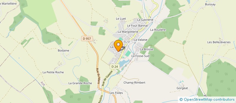 localisation de l'entreprise MONSIEUR BRUNO GUIBERT à AZE