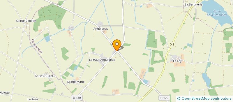 localisation de l'entreprise MONSIEUR BRUNO GUILLARD  CONQUEREUIL