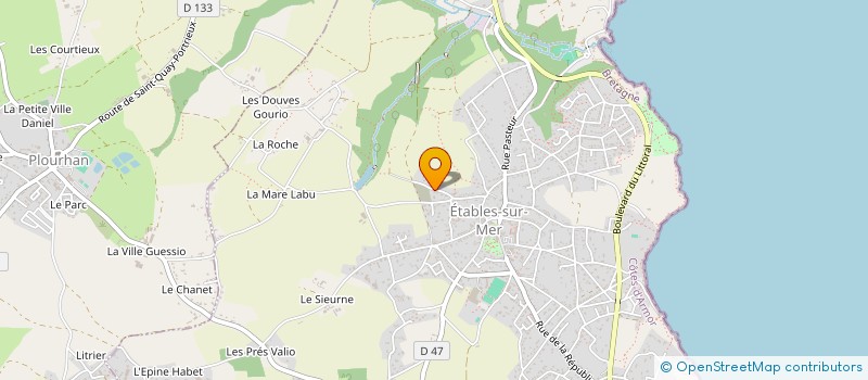 localisation de l'entreprise MONSIEUR BRUNO GUILLEM à BINIC-ETABLES-SUR-MER