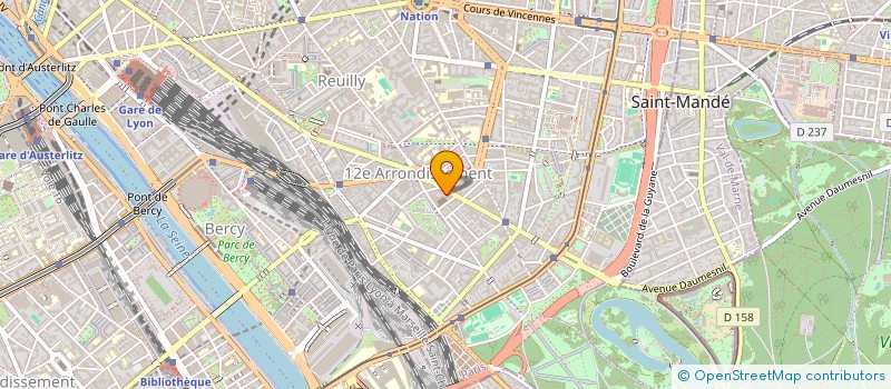 localisation de l'entreprise MONSIEUR BRUNO GUILLON  PARIS