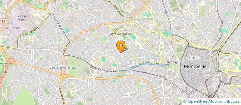 localisation de l'entreprise MONSIEUR BRUNO GUY à MONTPELLIER