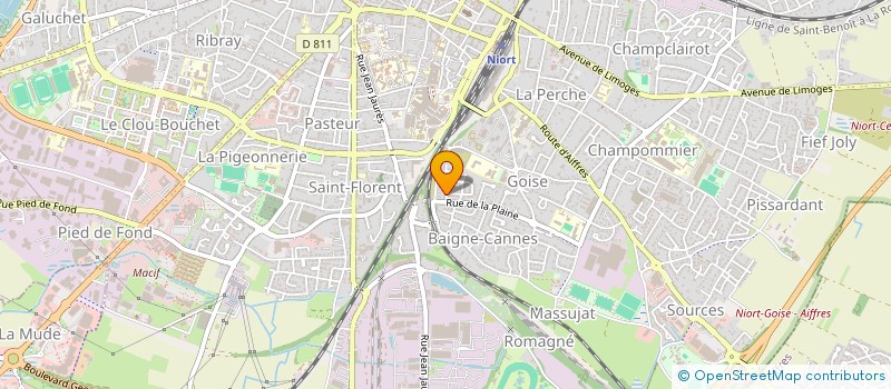 localisation de l'entreprise MONSIEUR BRUNO HACCOUN à NIORT