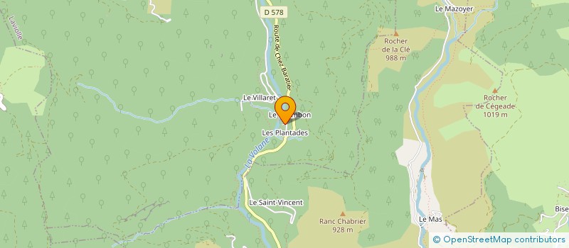 localisation de l'entreprise MONSIEUR BRUNO HAGE  LAVIOLLE