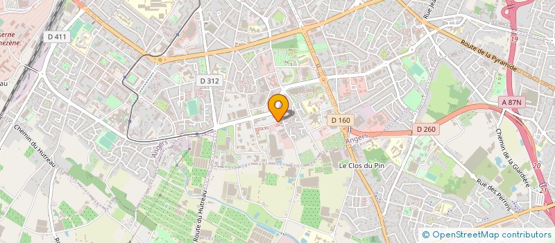 localisation de l'entreprise MONSIEUR BRUNO HANNEQUART à ANGERS