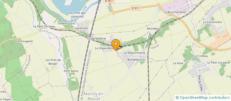 localisation de l'entreprise MONSIEUR BRUNO HARIS à MARCILLY-EN-BEAUCE